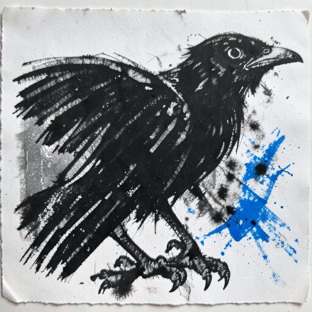 Charcoal-style illustration of football fans cheering in a stadium tunnel, deep purple and black tones with soft amber highlights